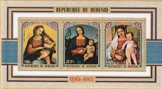 Burundi známky